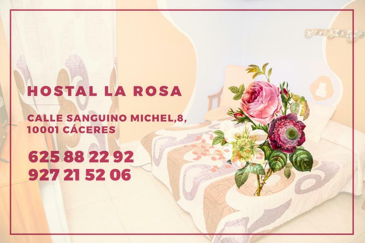 Hostal La Rosa Caces Eksteriør billede